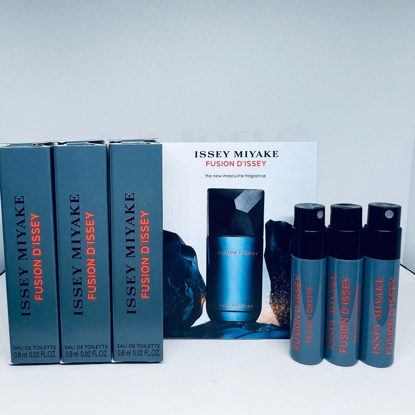 3 Issey Miyake Perfume Sample Spray 0.6ml/1ml -Choose Your Scents