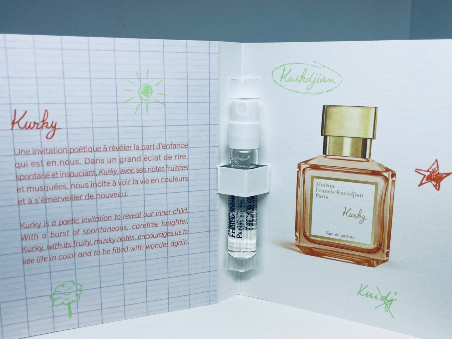 Maison Francis Kurkdjian Perfume Collection For Women Sample Spray 10pc Set 2ml