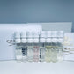 CREED Women's Perfume Collection White Leather Wallet Gift Set 8x1.7ml