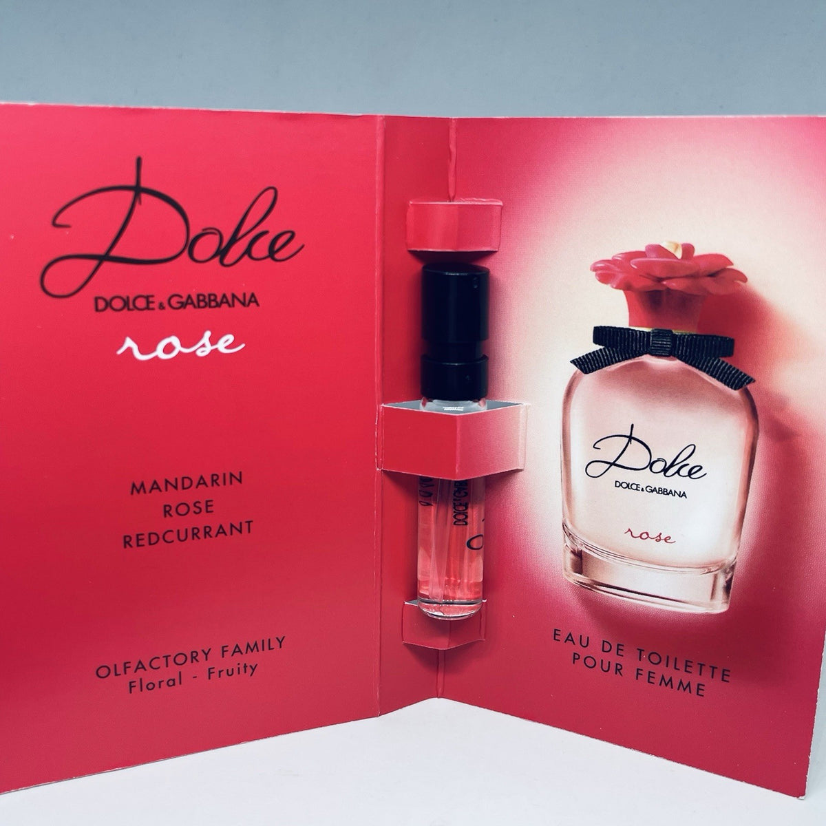 Dolce&Gabbana Dolce Rose Eau De Toilette Sample Spray1.5ml
