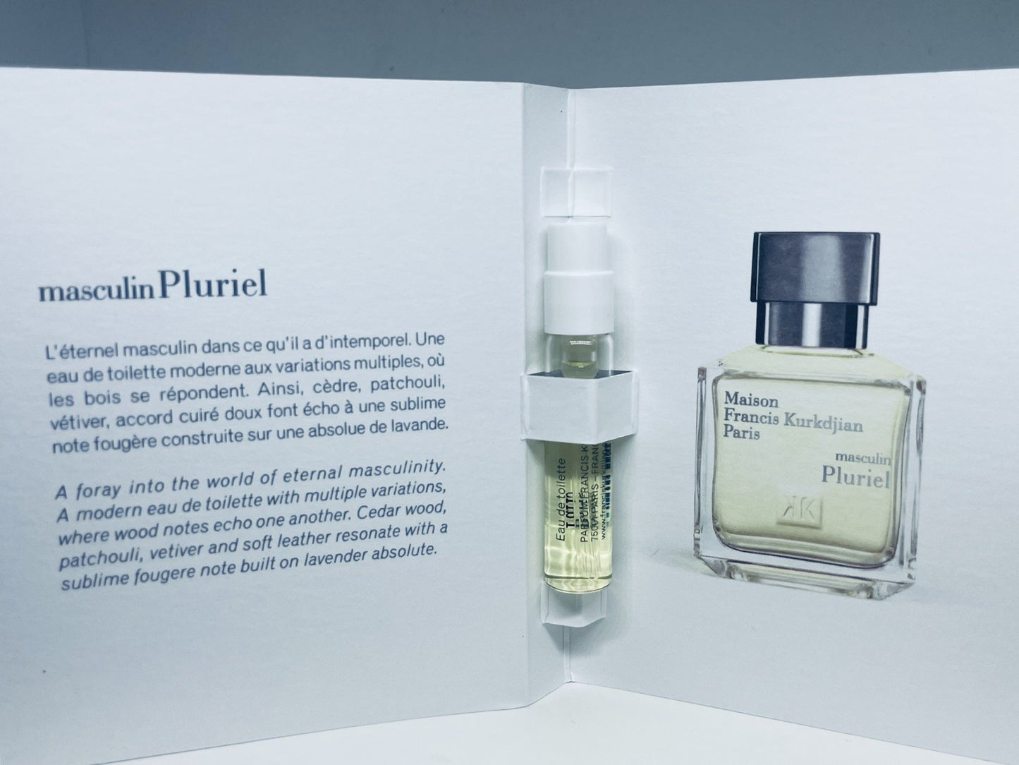 Maison Francis Kurkdjian Men Perfume Collection Sample Spray 10pc Set