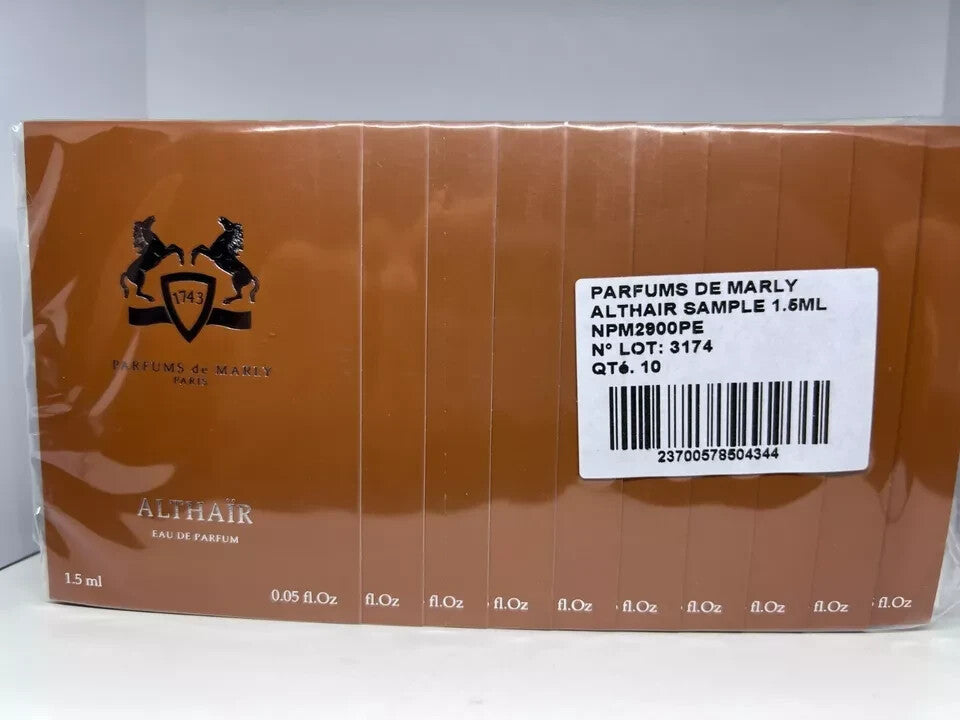 Parfums de Marly Althair Eau de Parfum x 10 Sample Spray 1.5ml
