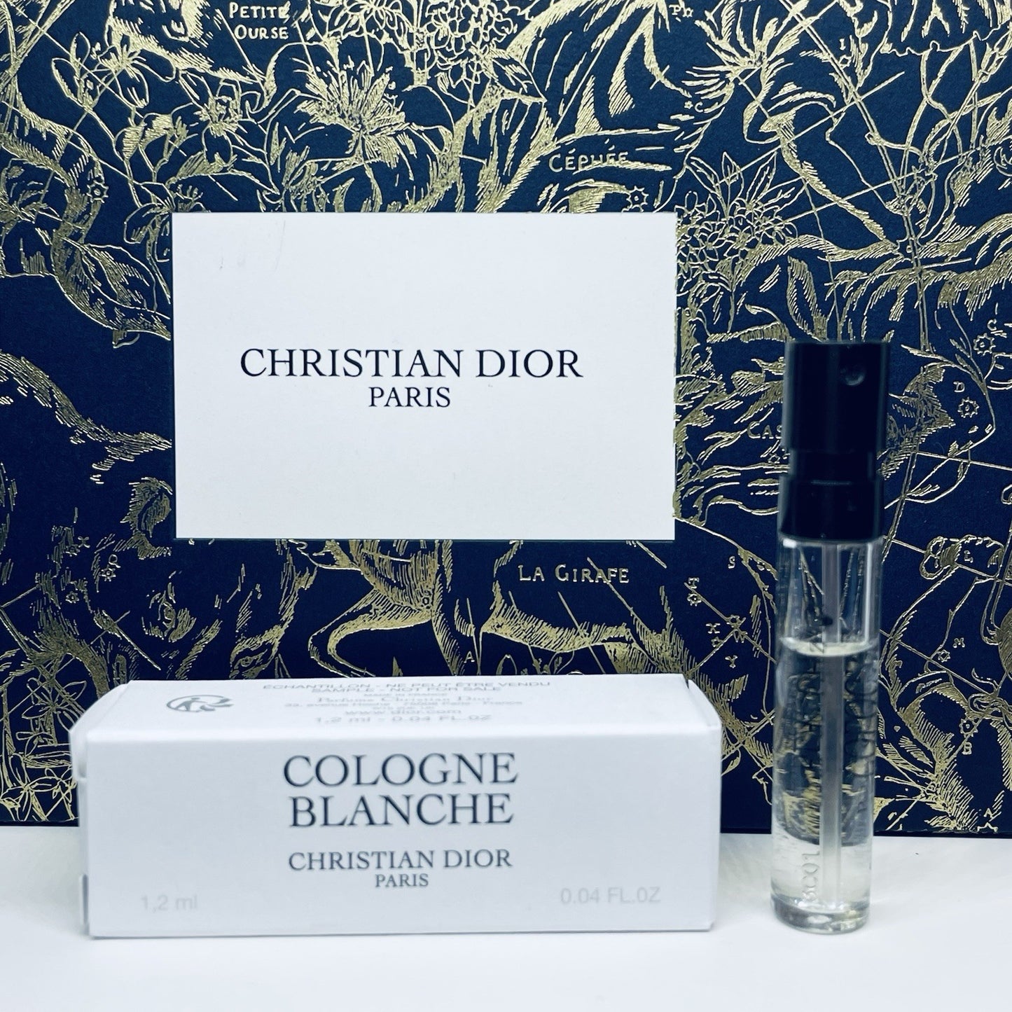 Christian Dior COLOGNE BLANCHE Eau de Parfum Sample Spray 1.2ml/0.04oz
