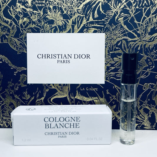 Christian Dior COLOGNE BLANCHE Eau de Parfum Sample Spray 1.2ml/0.04oz