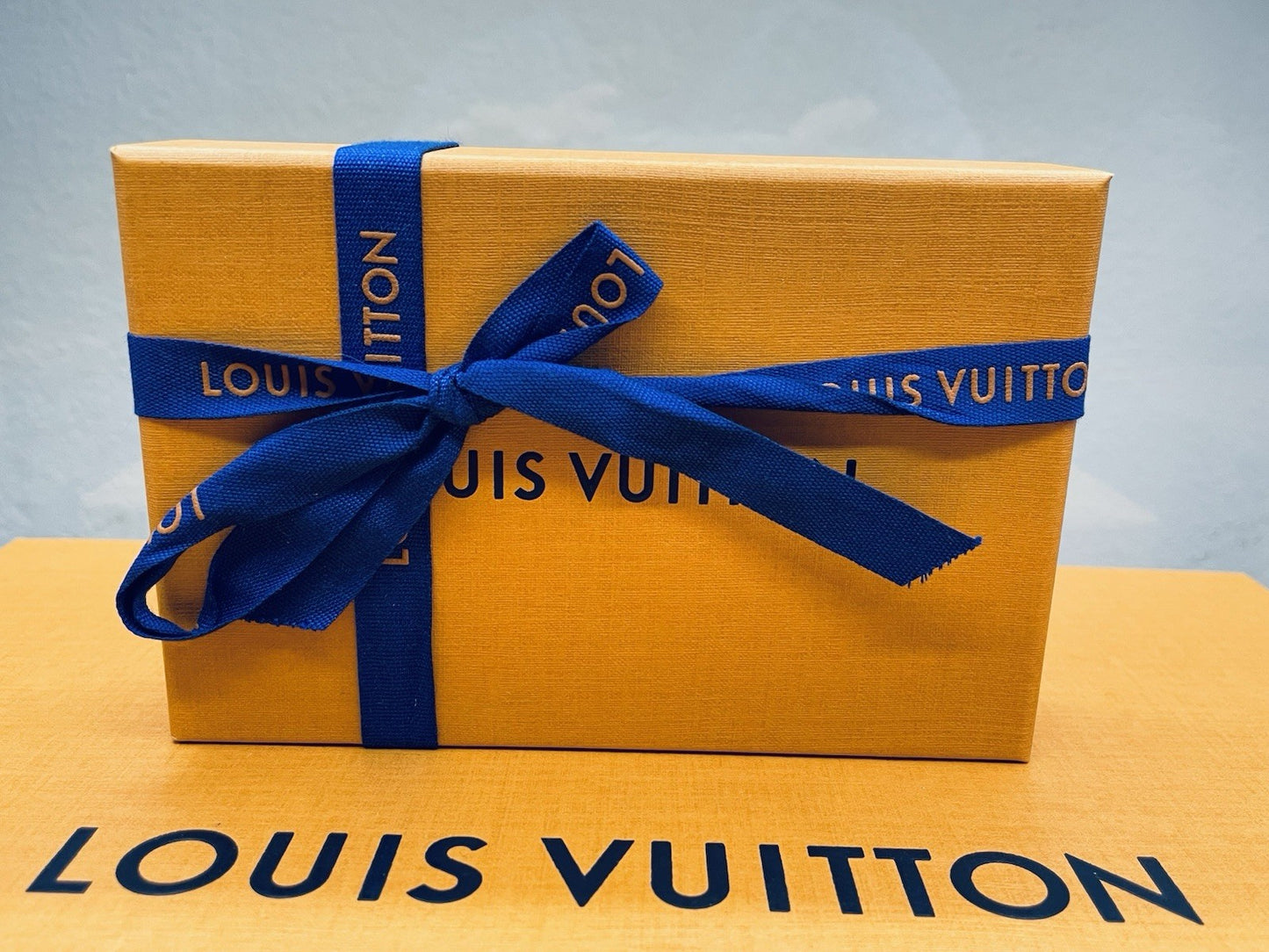 Authentic Louis Vuitton Empty Orange Box Pull Drawer(5”x3.5”x1”)
