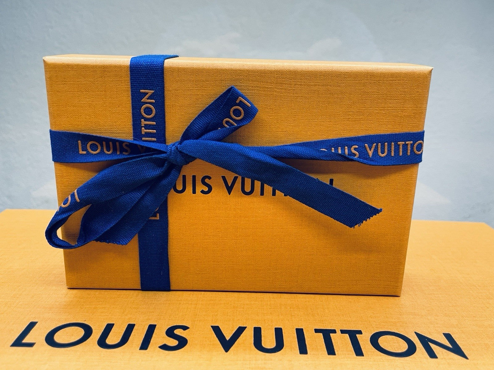 Authentic Louis Vuitton Empty Orange Box Pull Drawer(5”x3.5”x1”)