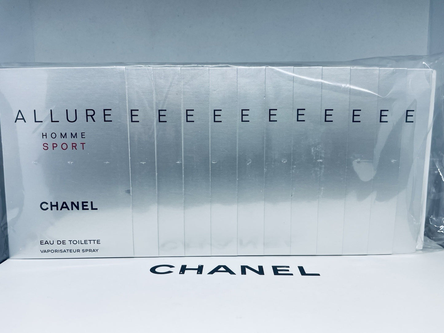 CHANEL ALLURE HOMME SPORT EDT 1.5ml .05fl oz x 12 COLOGNE SPRAY SAMPLE VIALS