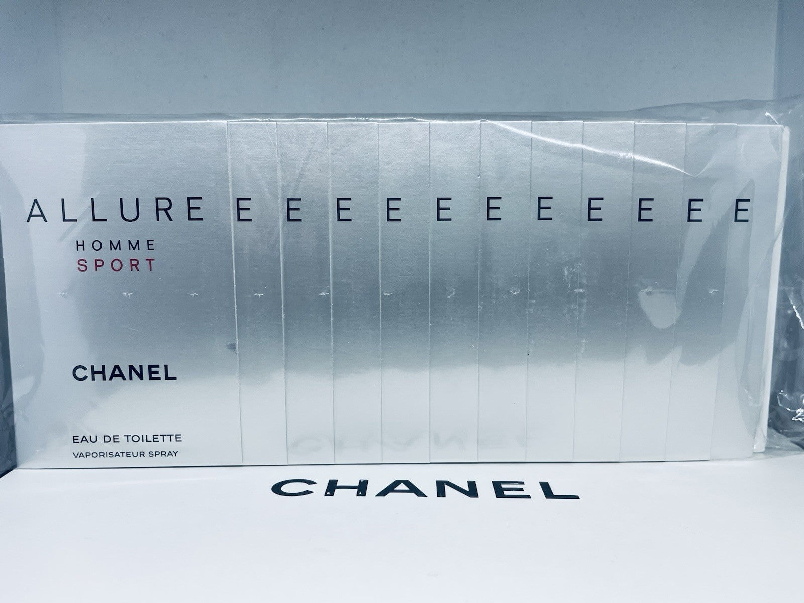 CHANEL ALLURE HOMME SPORT EDT 1.5ml .05fl oz x 12 COLOGNE SPRAY SAMPLE VIALS