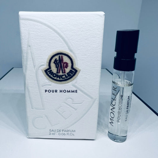 Moncler Pour Homme Eau de Parfum Sample Spray Vial 2ml / 006oz