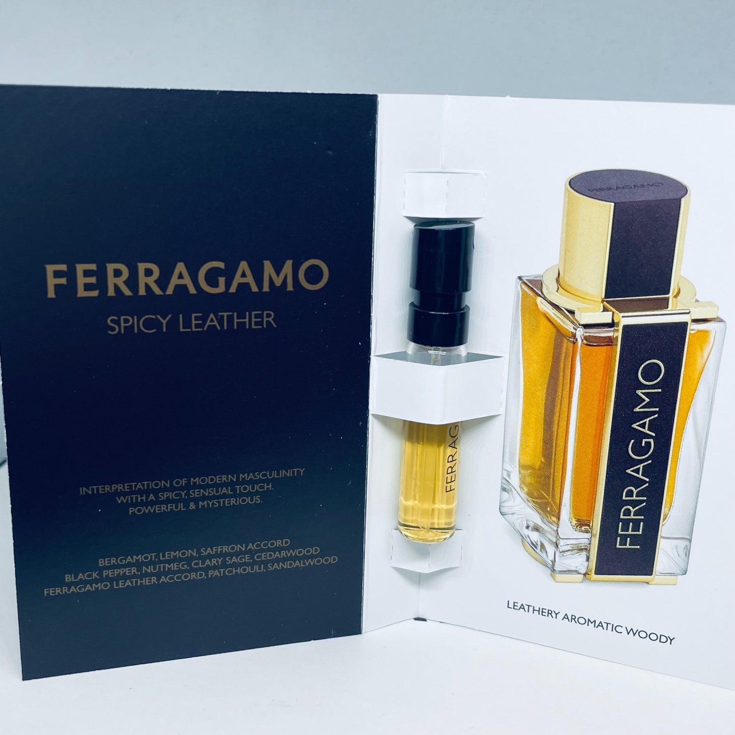 Salvatore Ferragamo Pour Homme Cologne Collection Sample Spray 7pc Set