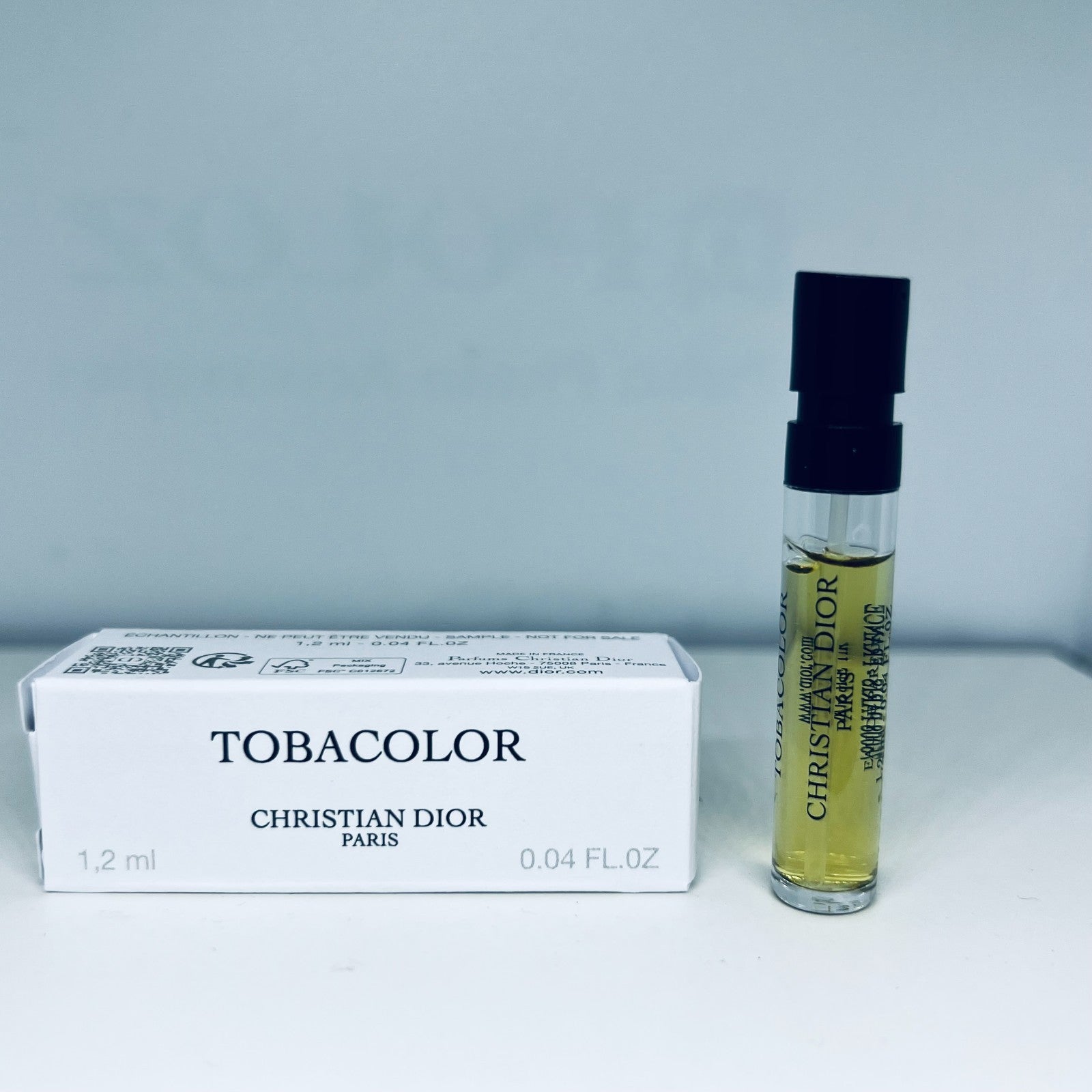 Christian Dior TOBACOLOR Eau de Parfum Sample Spray Vial 1.2ml