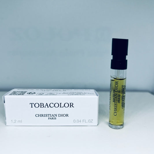 Christian Dior TOBACOLOR Eau de Parfum Sample Spray Vial 1.2ml