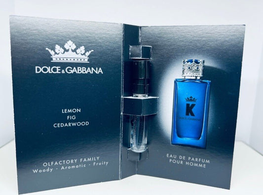 Dolce & Gabbana K Pour Homme Perfume Sample 4pc Set