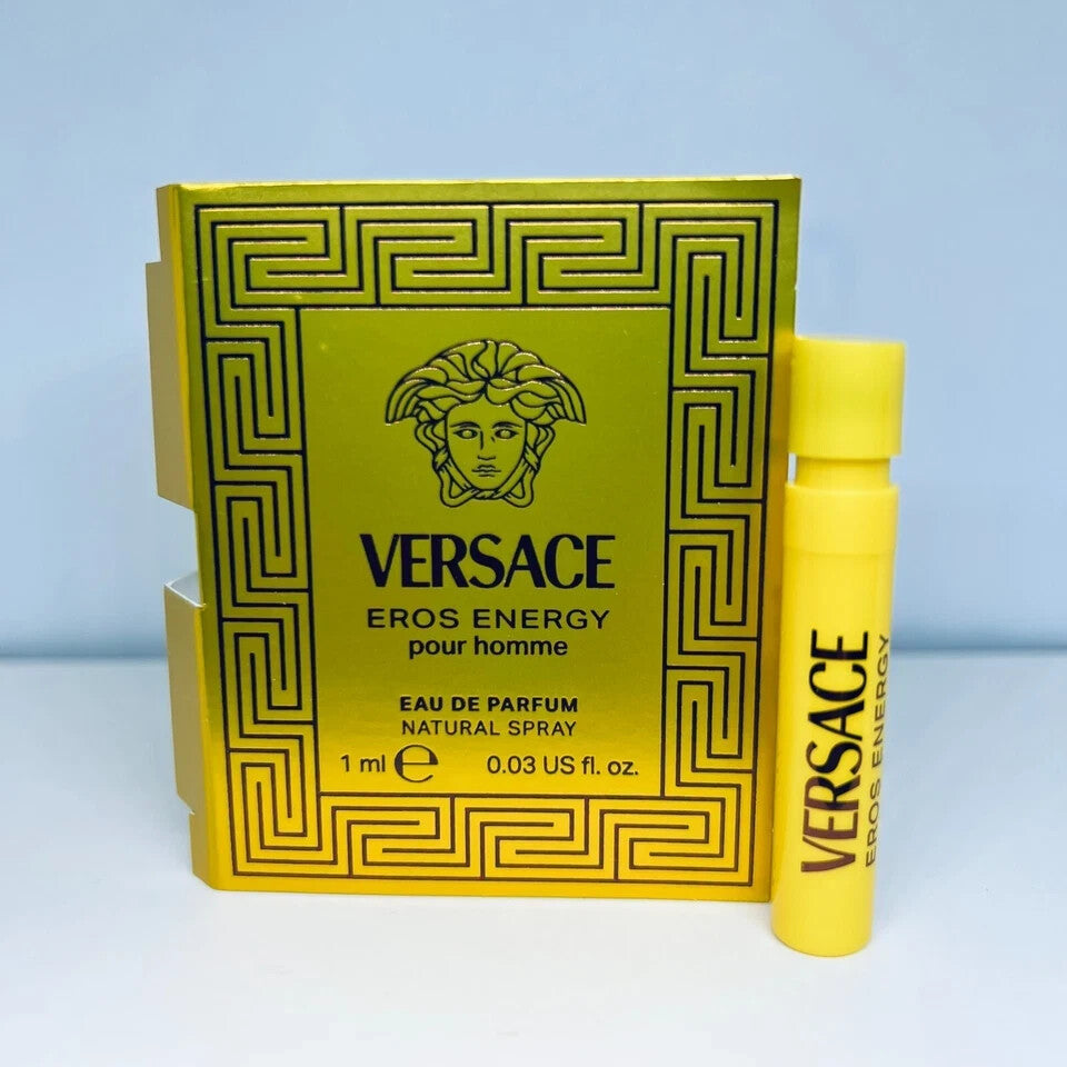 Versace Men Cologne Collection Sample Spray Vials 1ml / 0.03oz 10Pc Set