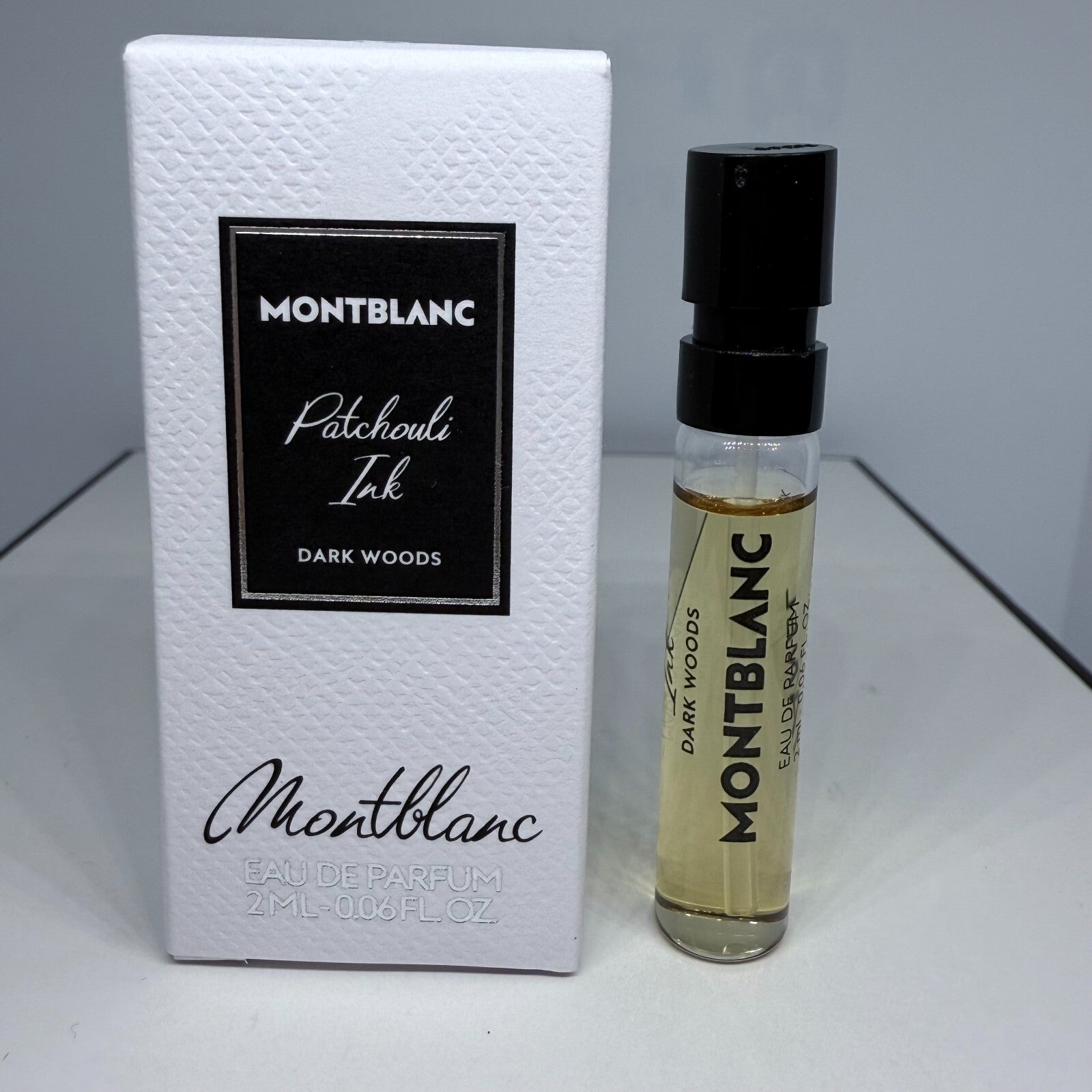 Montblanc Patchouli Ink Dark Woods EDP Sample Spray 2ml