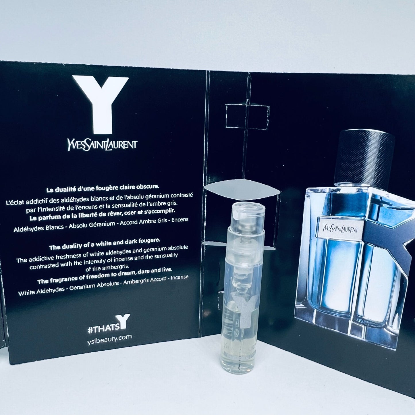 Yves Saint Laurent Cologne Collection Sample Spray Vials 1.2ml / 0.04oz 10pc Set