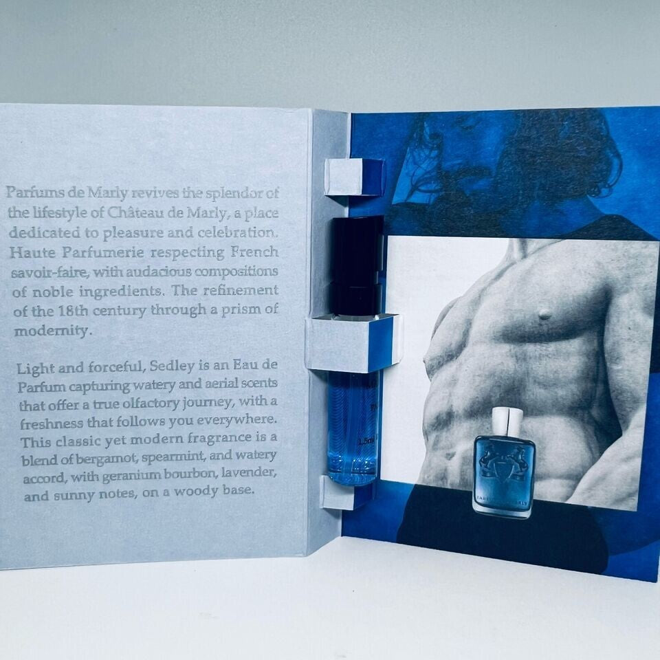 Parfums De Marly Cologne Collection For Men Sample Vials Spray 16pc Set