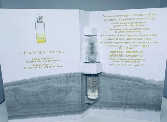 HERMES Le Jardin de Monsieur Li Eau de Toilette Sample Spray 2ml