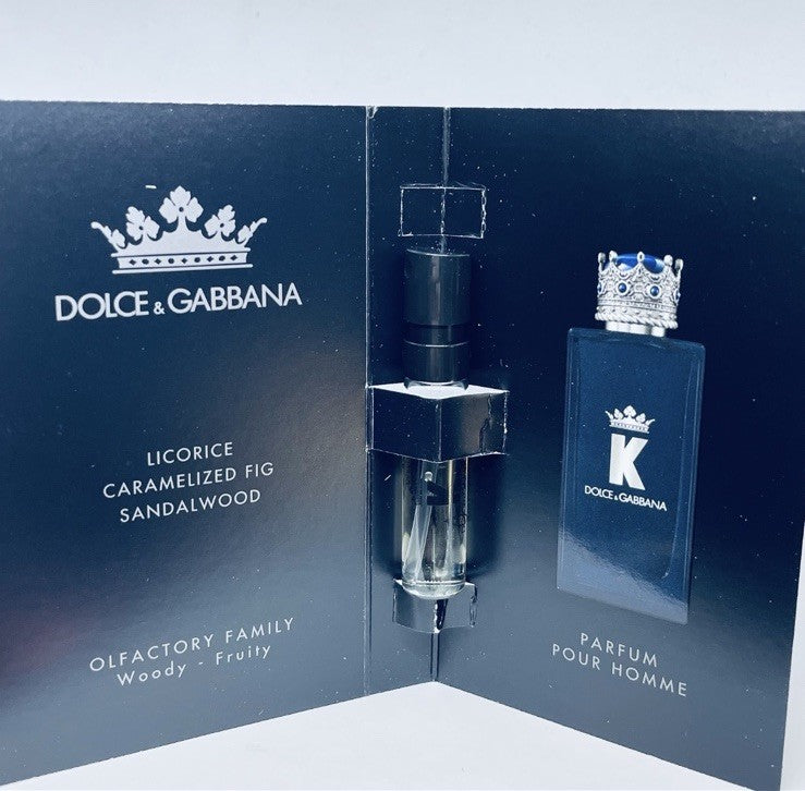 Dolce & Gabbana K Pour Homme Perfume Sample 4pc Set