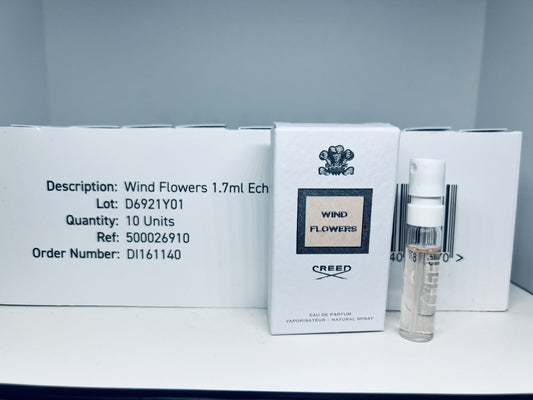 CREED Wind Flowers Eau De Parfum 1.7ml x10 Sample Spray