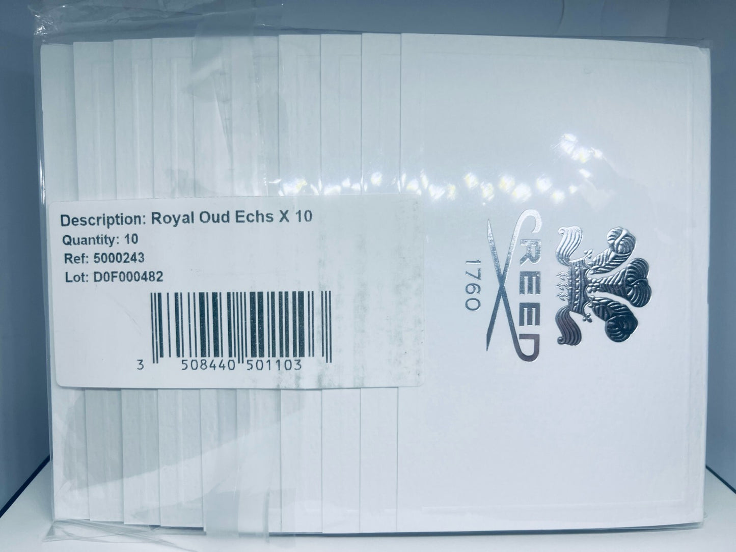 10x Creed Royal Oud EDP Official Carded Sample Spray 1.7ml