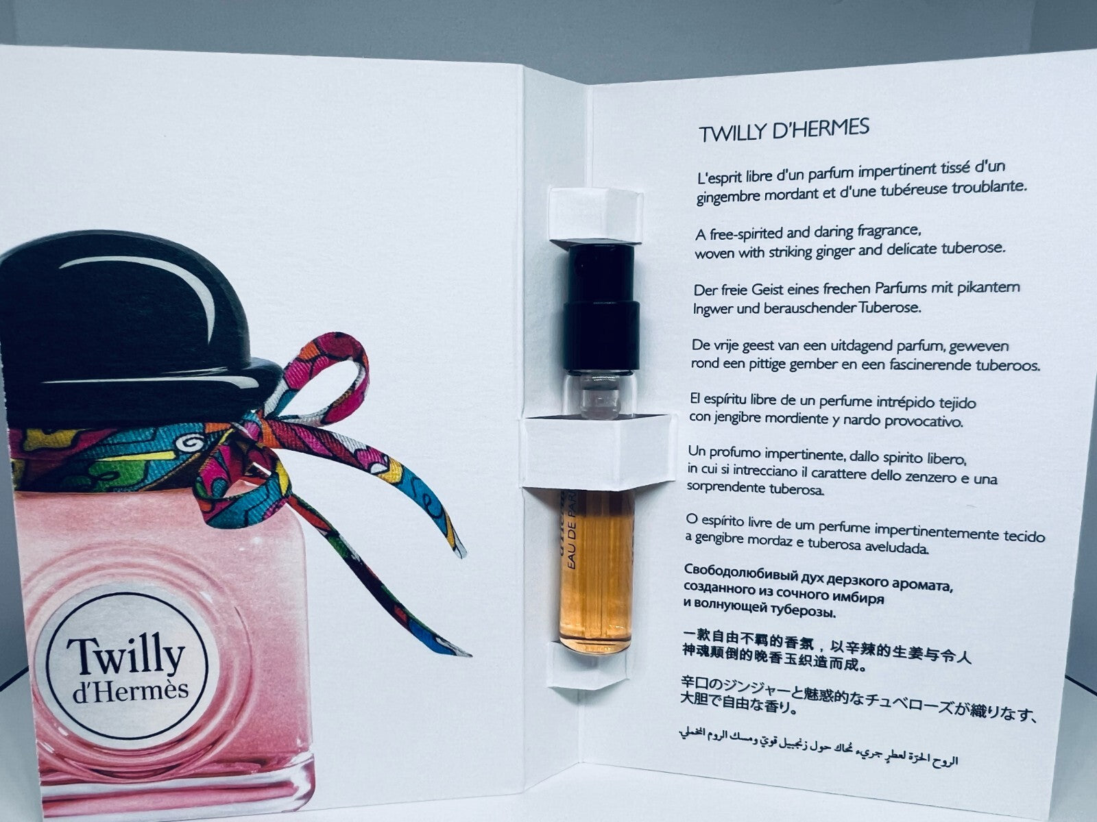 Hermes Twilly d'Hermes Perfume Collection For Women Sample 4pc Set