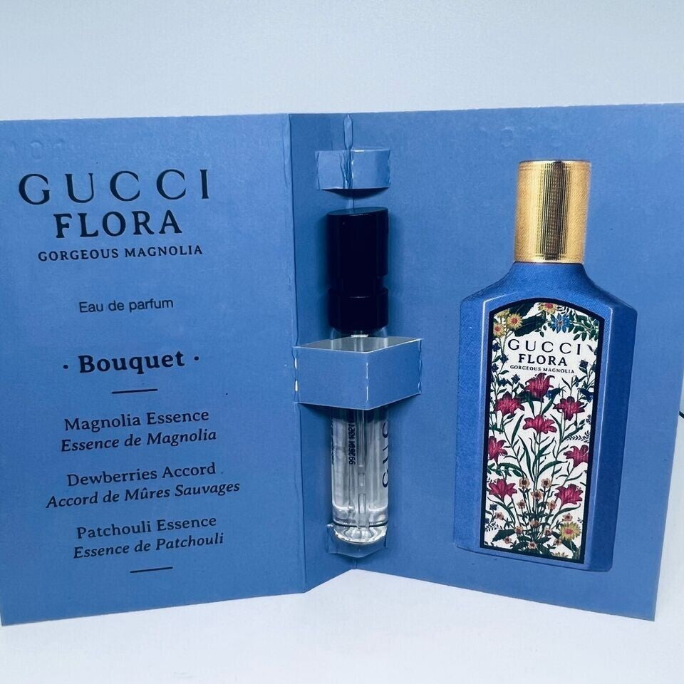 Gucci Flora Gorgeous Women Perfume Collection Sample Spray 5Pc Set