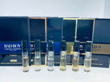 Carolina Herrera Bad Boy Cologne Collection Sample Spray 6pc Set