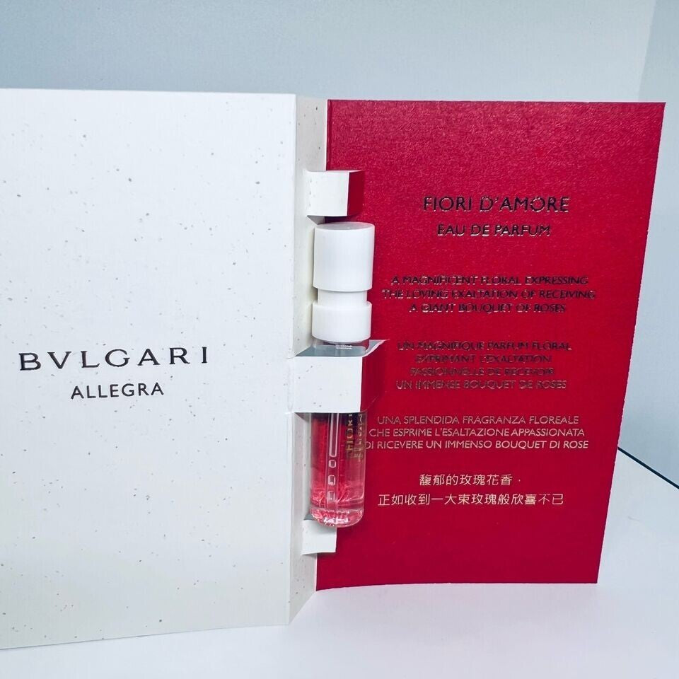 BVLGARI Allegra Fiori D' Amore Eau de Parfum Sample Spray 1.5ml / 0.05oz