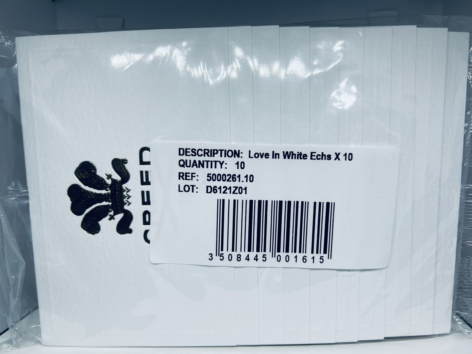 Creed Love in White Eau de Parfum 1.7ml x 10 Sample Spray