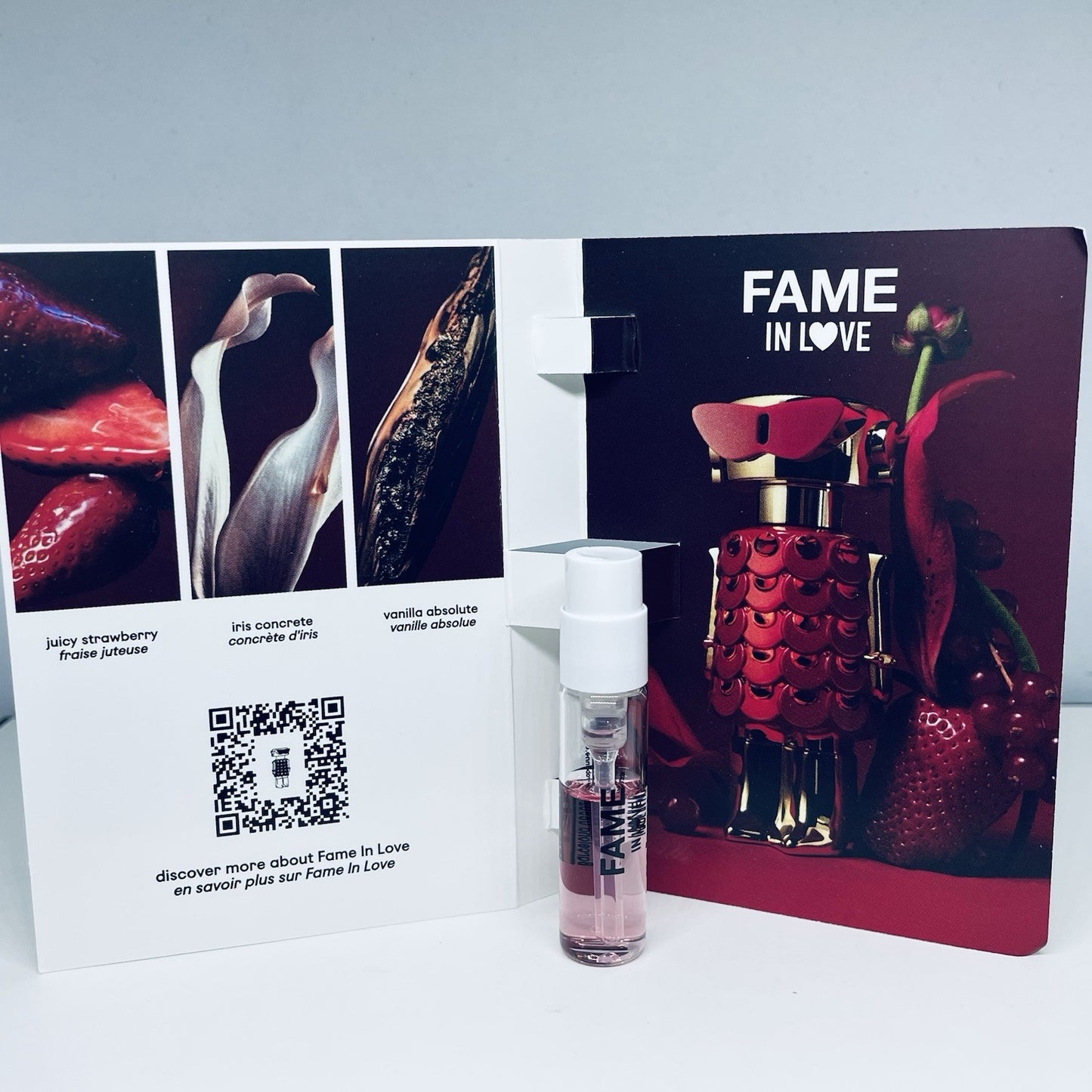 PACO RABANNE Fame In Love Elixir Parfum Sample Spray 1.5ml New
