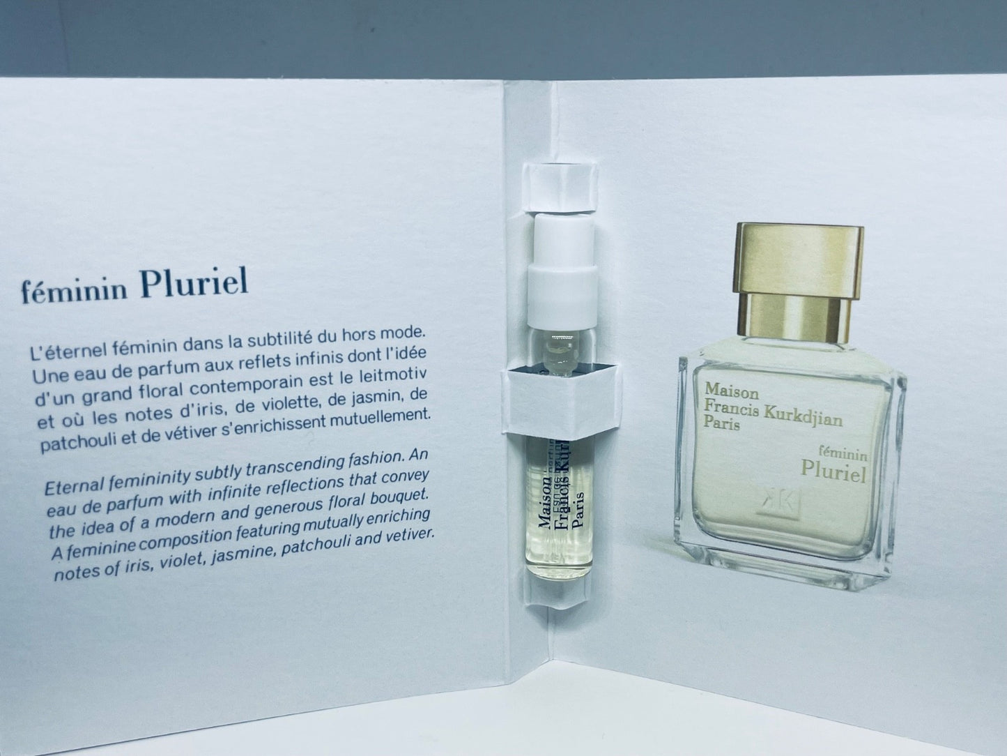Maison Francis Kurkdjian Perfume Collection For Women Sample Spray 10pc Set 2ml