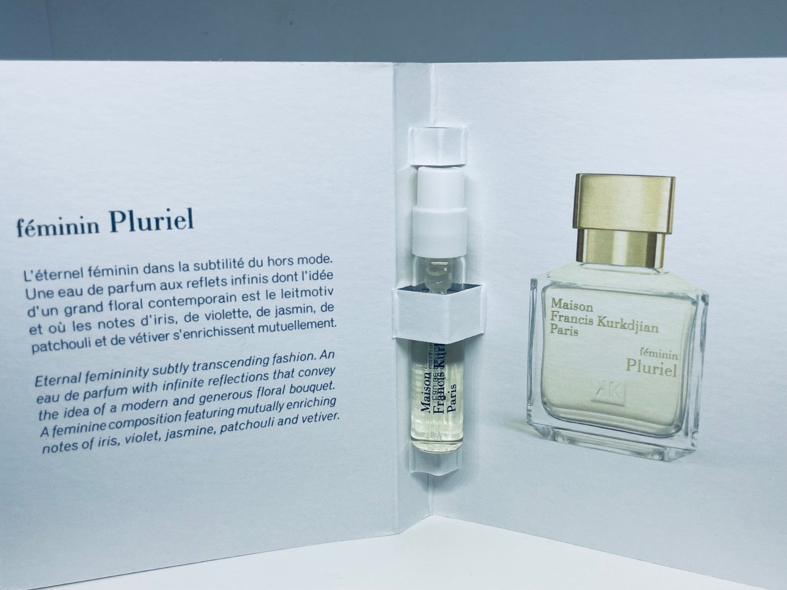 Maison Francis Kurkdjian Perfume Collection For Women Sample Spray 10pc Set 2ml