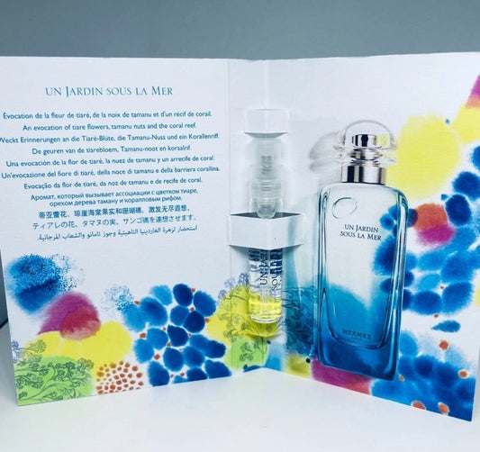Hermes Un Jardin Sous la Mer EDT Sample Spray 2ml