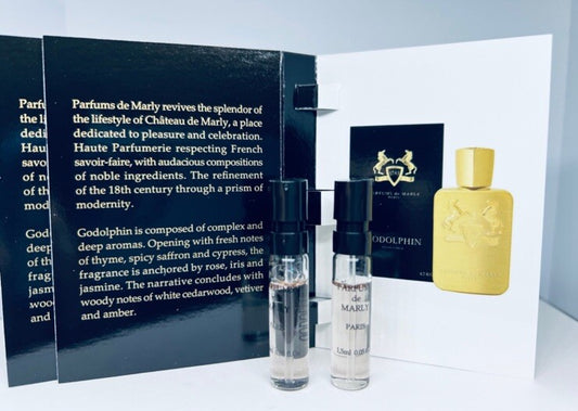 2Pc Parfums De Marly Godolphin EDP Cologne  Sample Spray 1.5ml