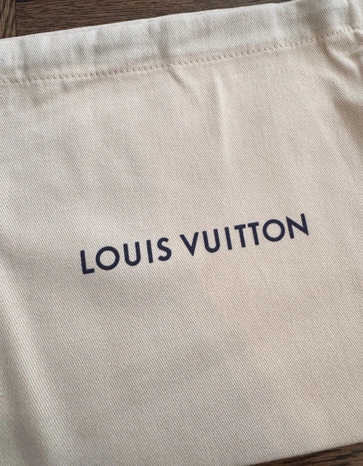 Authentic Louis Vuitton Drawstring Dust Bag