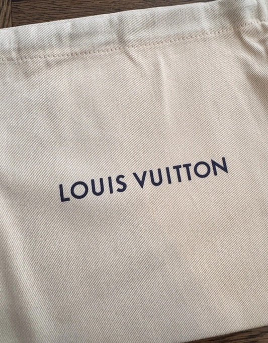 Authentic Louis Vuitton Drawstring Dust Bag