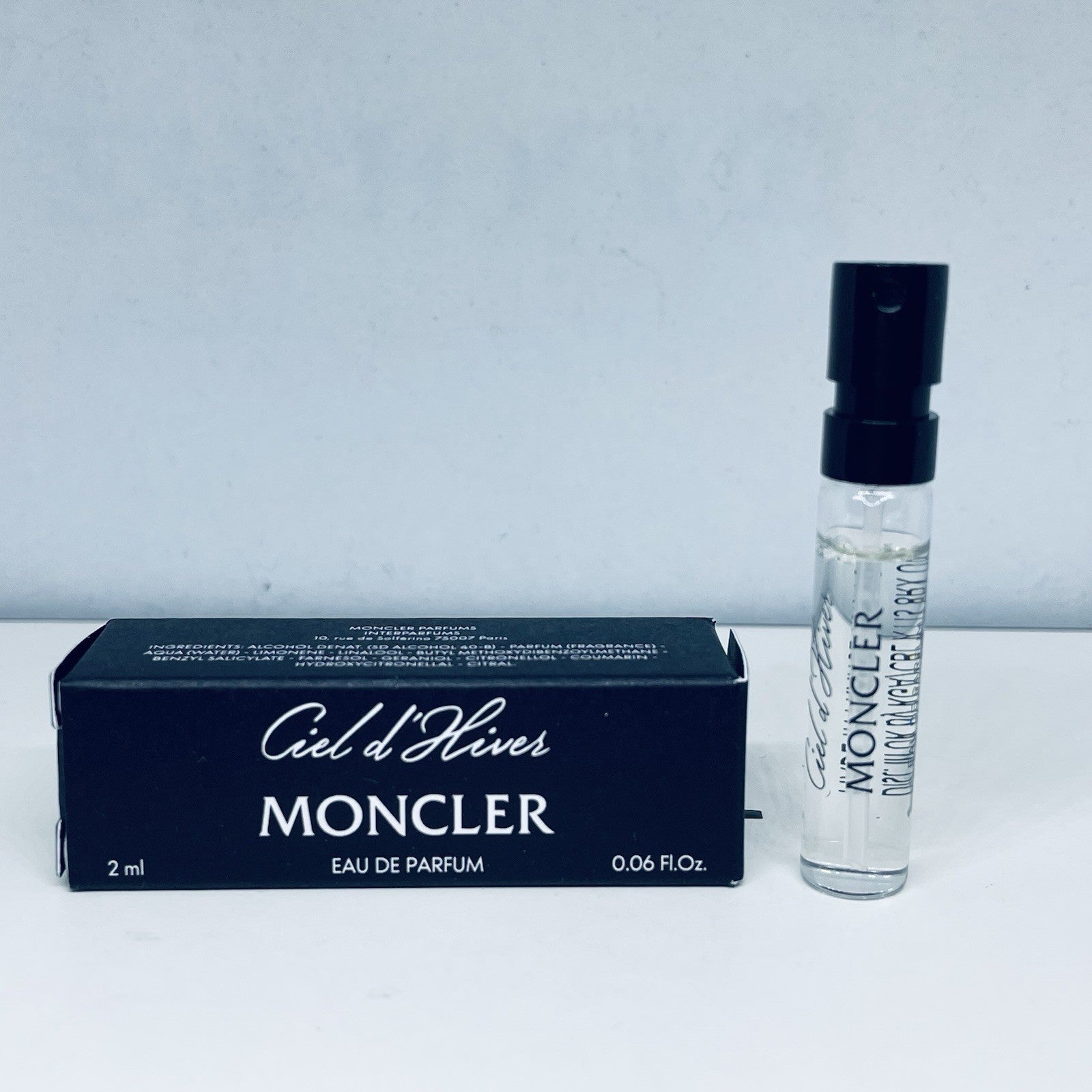 Moncler Ciel D'hiver Eau de Parfum Sample Spray 2ml/0.06oz