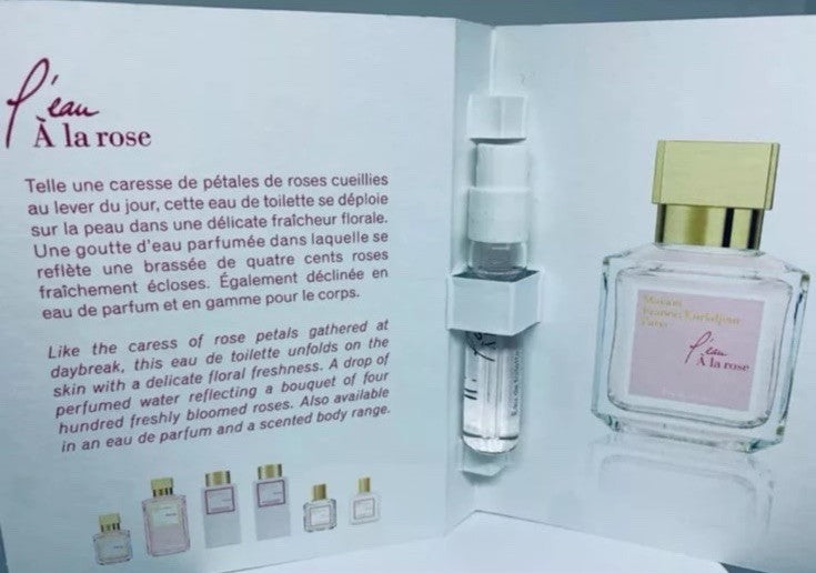 Maison Francis Kurkdjian L’eau A La Rose EDP Sample Spray2ml/.06oz