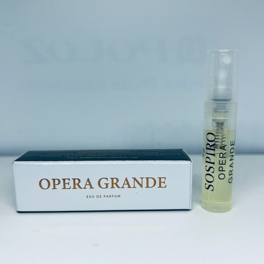 Opera Grande By Sospiro Parfum Eau De Perfume Spray Sample 2ml/0.06oz