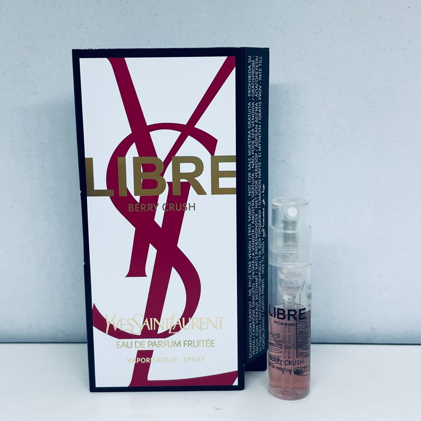 Yves Saint Laurent Libre Perfume Collection Sample Spray 7pc Set