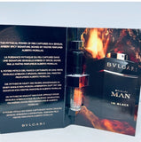 Bvlgari Man In Black Eau de Parfum Sample Spray 1.5ml
