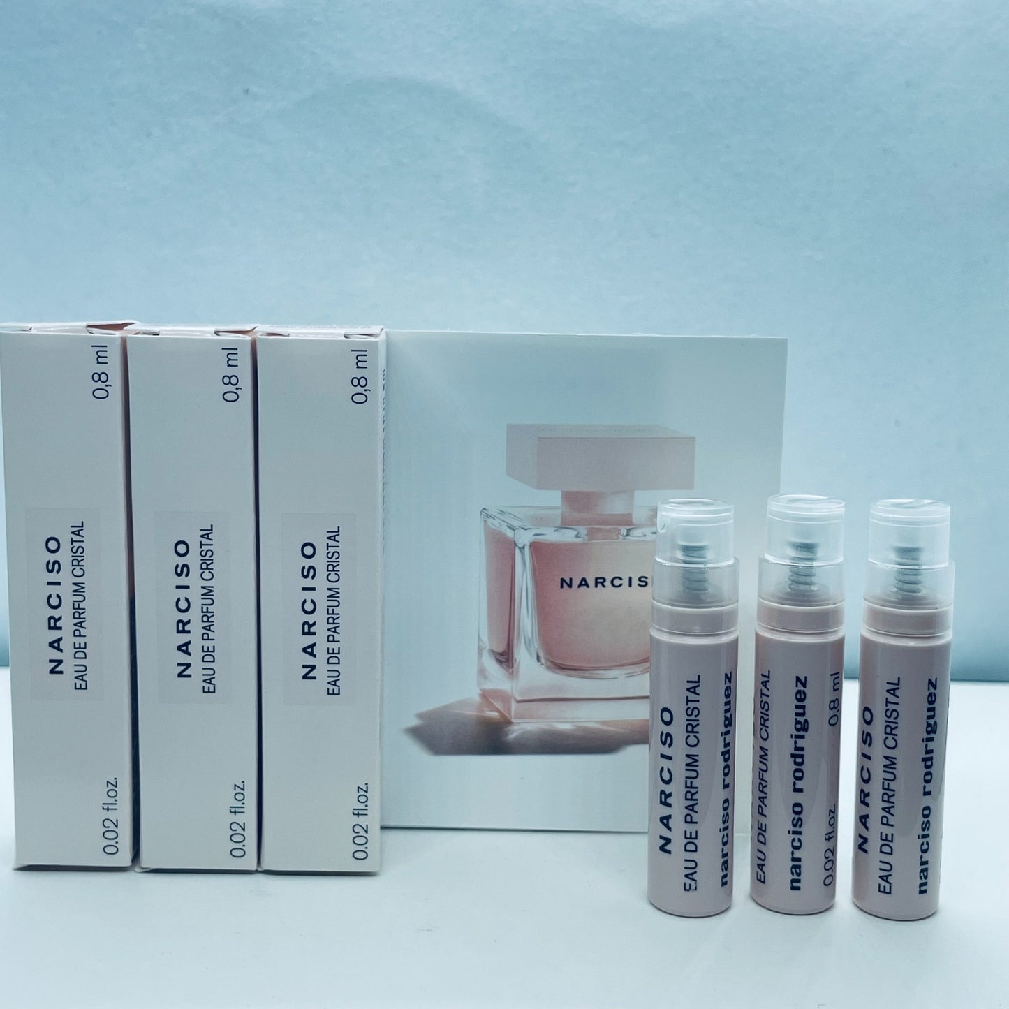 3 Narciso Rodriguez Perfume Sample Spray 0.6ml - 1ml -Choose Your Scents