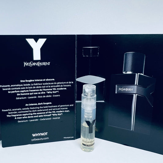 Yves Saint Lauren Men Perfume Collection Sample Vials Spray 1.2ml/.04oz 10Pc Set
