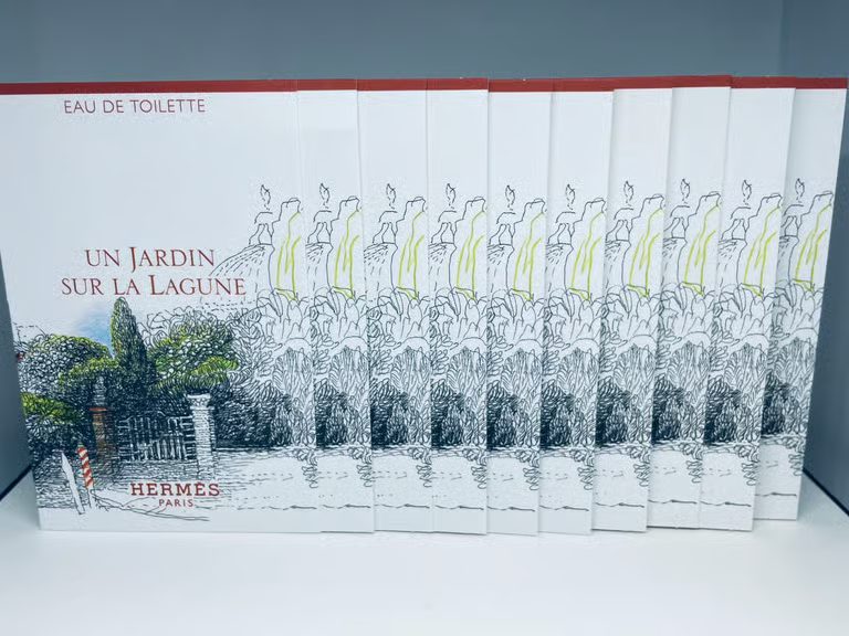 10 HERMES UN JARDIN SUR LA LAGUNE EDT Perfume Sample Spray 2ml
