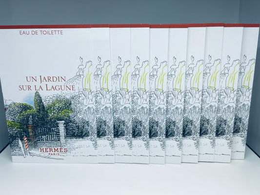 10 HERMES UN JARDIN SUR LA LAGUNE EDT Perfume Sample Spray 2ml