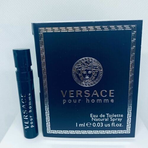 Versace Perfume Collection For Men Sample Spray Vials 8Pc Set