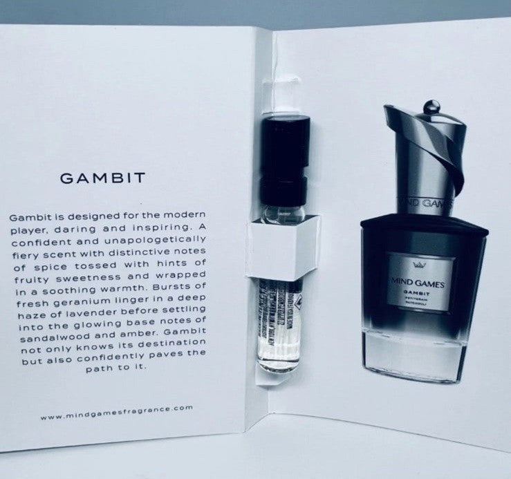 Mind Games Gambit Extrait De Parfum Sample Spray 0.06 oz/2ml