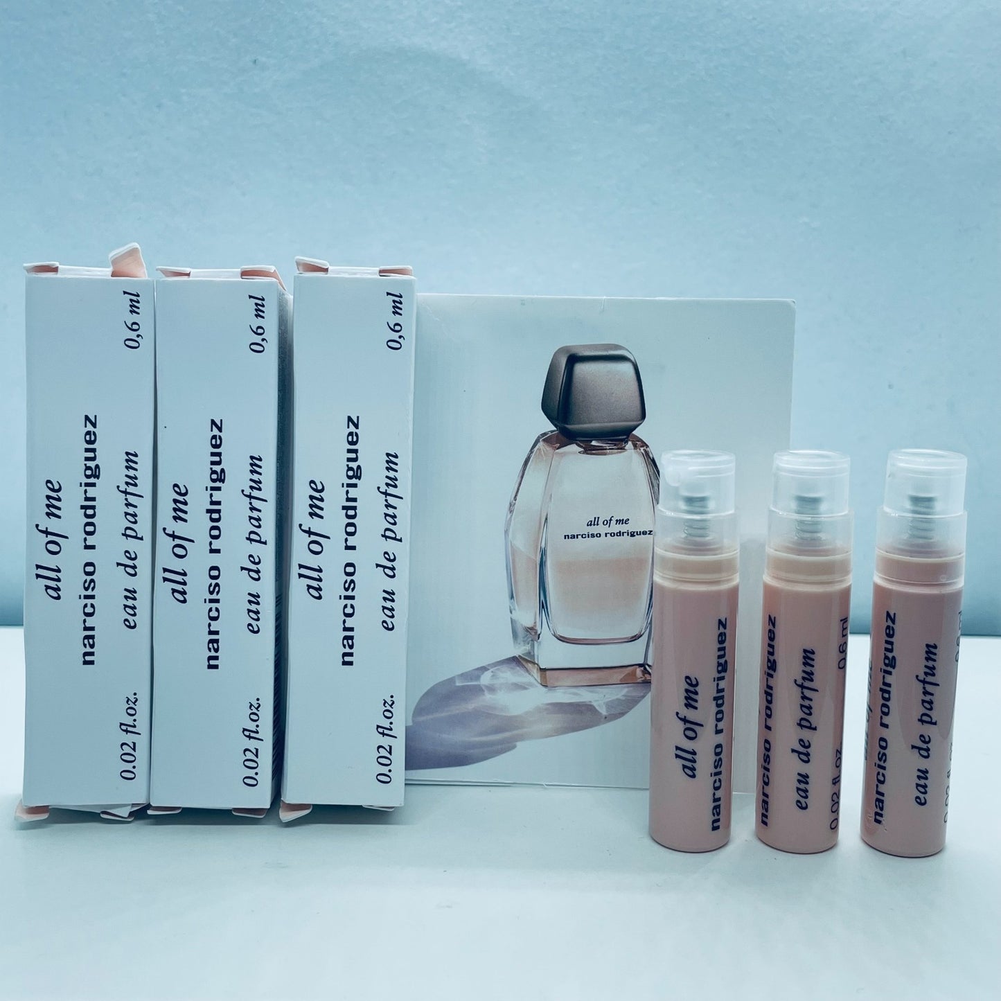3 Narciso Rodriguez Perfume Sample Spray 0.6ml - 1ml -Choose Your Scents