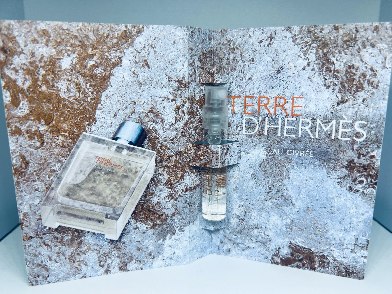 Hermes Terre d'Hermes Eau Givree EDP Sample .06oz/2.0ml 2022 New release